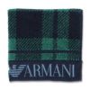 EMPORIOARMANI（エンポリオアルマーニ）ロゴボーダー綿100％タオルハンカチ（ハンドタオル）男性メンズプレゼント無料ラッピング贈答ギフトラッピング002340020公式ショップ正規ライセンス商品バレンタインチョコレート以外20代30代40代50代