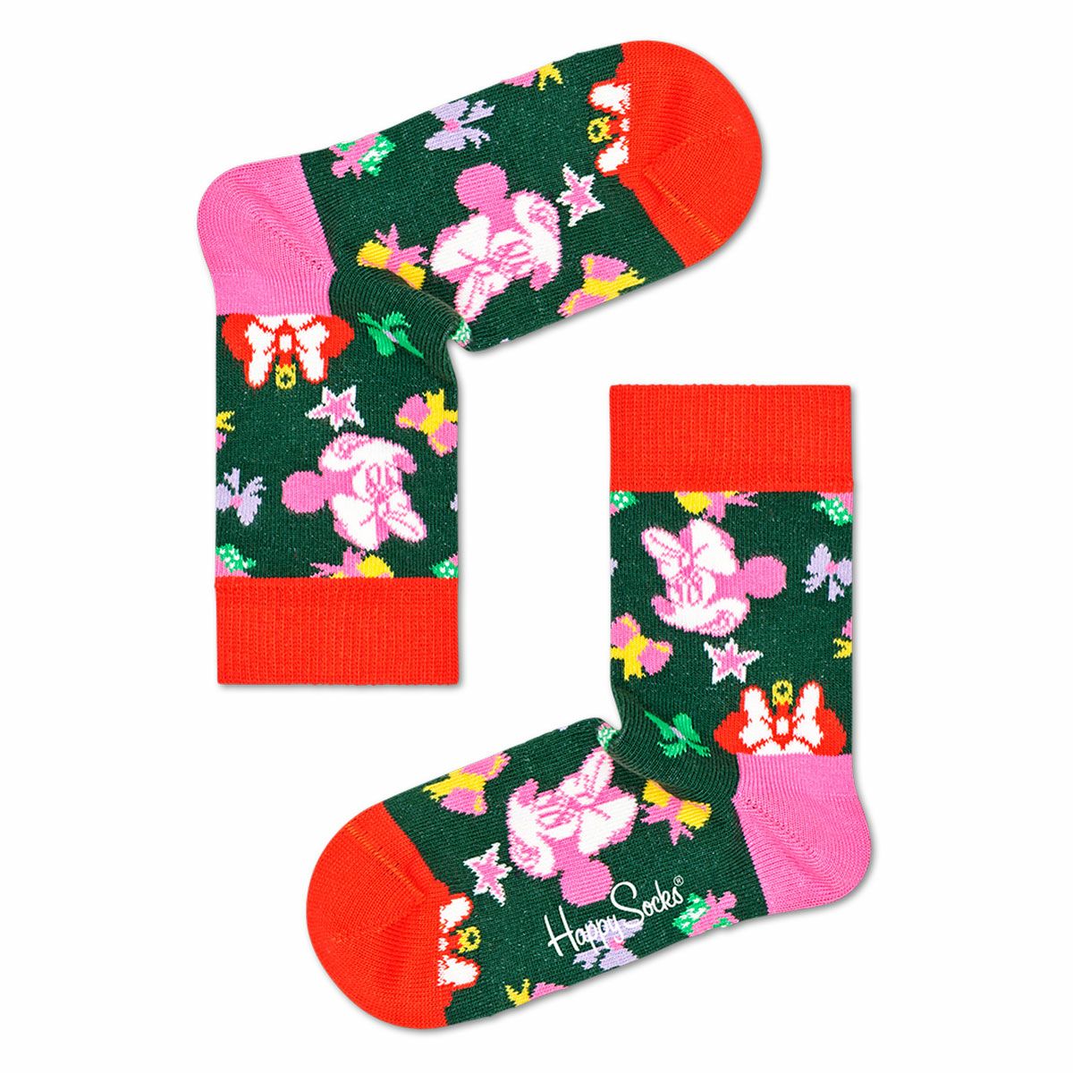 HappySocksハッピーソックスHappySocksDISNEYHOLIDAYGIFTSET4足組ギフトセットクルー丈ソックス靴下KIDSジュニアキッズ子供綿混靴下プレゼント贈答ギフト12247006