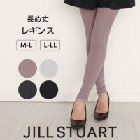 JILLSTUARTジルスチュアート60Dリブレギンス12分丈日本製レディース女性婦人ギフトプレゼント01056121