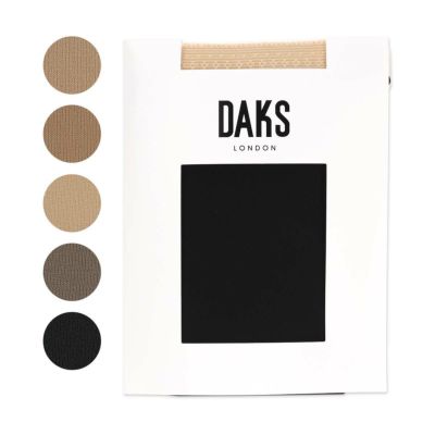 DAKS（ダックス）オーバーニー50デニールオペイクサポートストッキングソックス靴下日本製ガーターゴム付つま先強化ゆったり大きめレディースソックス婦人靴下プレゼント贈答ギフト01536011