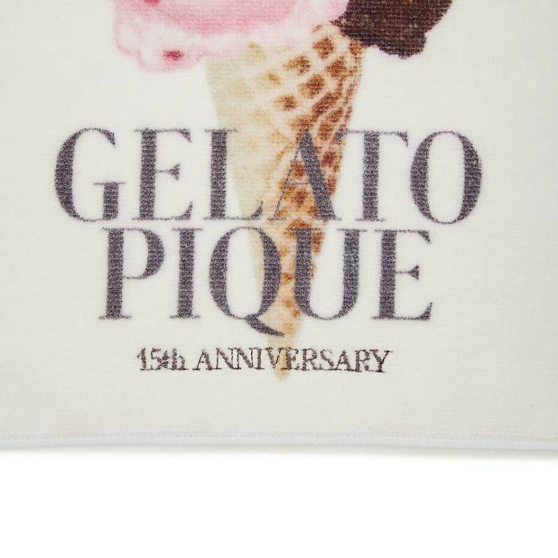 gelato pique ジェラートピケ 15th Anniversary ハンドタオル 90320192 靴下 ソックス  通販のナイガイ公式オンラインショップ