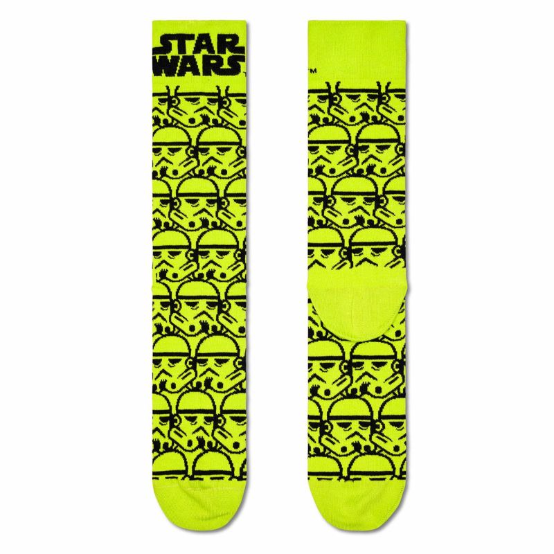 HappySocksハッピーソックス【Limited】HappySocks×StarWars(スターウォーズ)StormTrooPerSockストームトルーパークルー丈ソックス靴下ユニセックスメンズ＆レディースプレゼント無料ラッピングギフト14231015