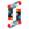 HappySocksハッピーソックス【Limited】HappySocks×StarWars(スターウォーズ)DeathStarSockデス・スタークルー丈ソックス靴下ユニセックスメンズ＆レディースプレゼント無料ラッピングギフト14231016