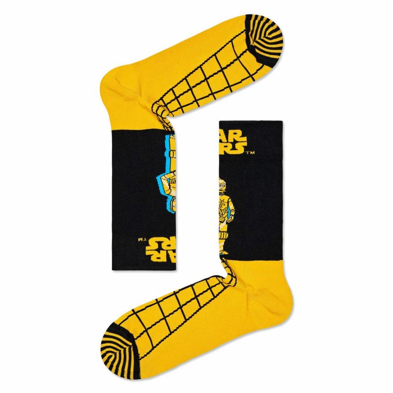 HappySocksハッピーソックス【Limited】HappySocks×StarWars(スターウォーズ)6-PackGiftSetGIFTBOX6足セットギフトセット子供クルー丈ソックス靴下KIDSジュニアキッズ14232017