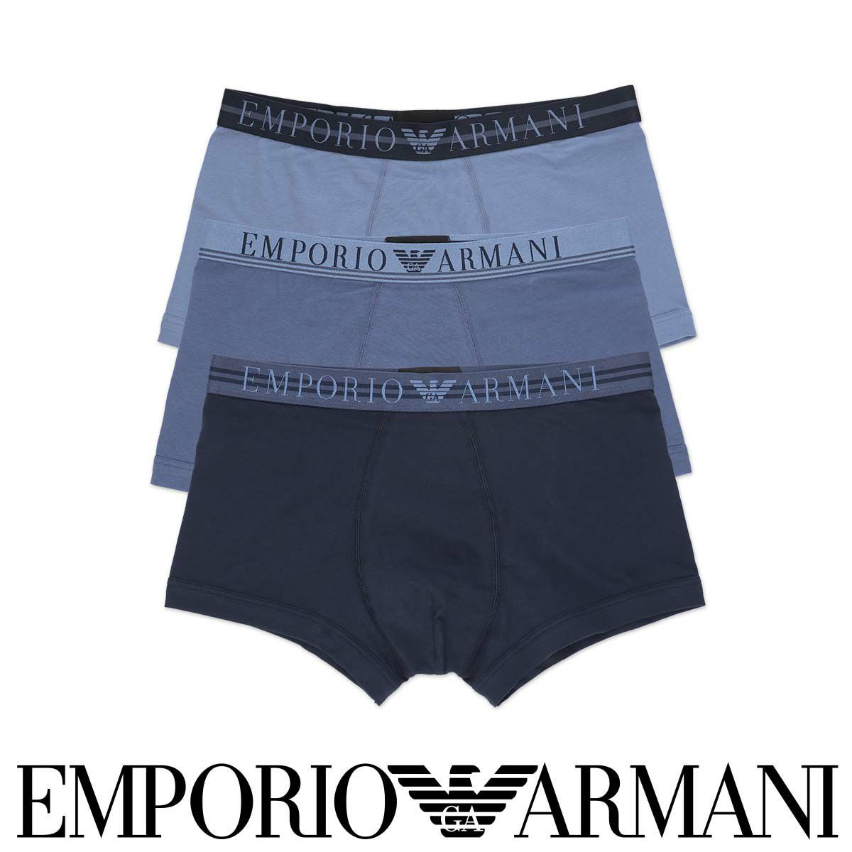 3枚セット】EMPORIO ARMANI エンポリオ アルマーニ MIXED WAISTBAND 3 