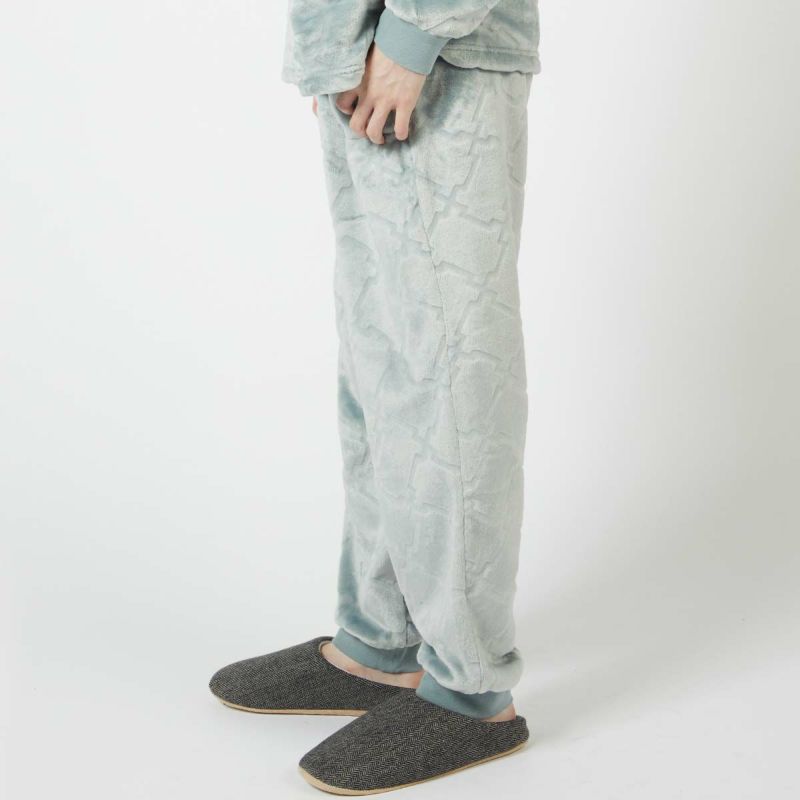 LANVINCOLLECTIONランバンコレクション【LLサイズ】滑らかフリースシルキーマイヤースウェットパンツ長ズボンボトムスラウンジウェアメンズ男性紳士部屋着あたたかいプレゼントギフト54437033