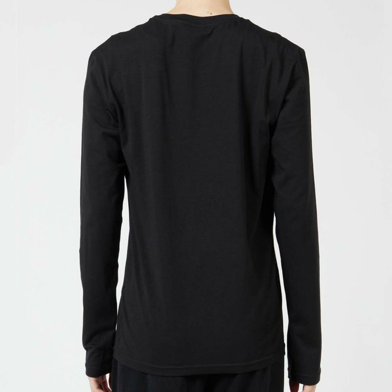 EMPORIOARMANIエンポリオアルマーニLOGOLABELLONGT-SHIRTオーガニックコットンクルーネック長袖Tシャツメンズ男性ロングTシャツTシャツEUサイズプレゼント無料ラッピングギフト54085173公式ショップ正規ライセンス商品