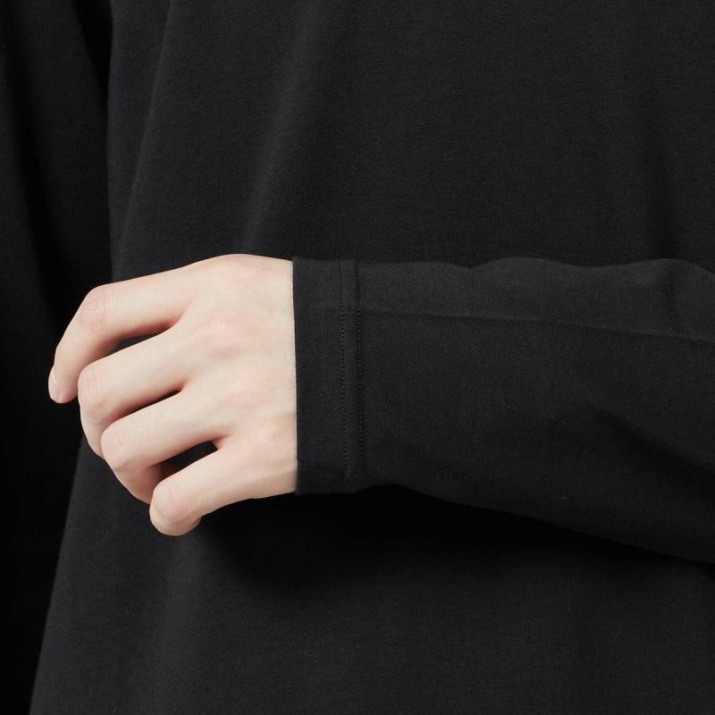 EMPORIOARMANIエンポリオアルマーニLOGOLABELLONGT-SHIRTオーガニックコットンクルーネック長袖Tシャツメンズ男性ロングTシャツTシャツEUサイズプレゼント無料ラッピングギフト54085173公式ショップ正規ライセンス商品