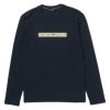 EMPORIOARMANIエンポリオアルマーニLOGOLABELLONGT-SHIRTオーガニックコットンクルーネック長袖Tシャツメンズ男性ロングTシャツTシャツEUサイズプレゼント無料ラッピングギフト54085173公式ショップ正規ライセンス商品
