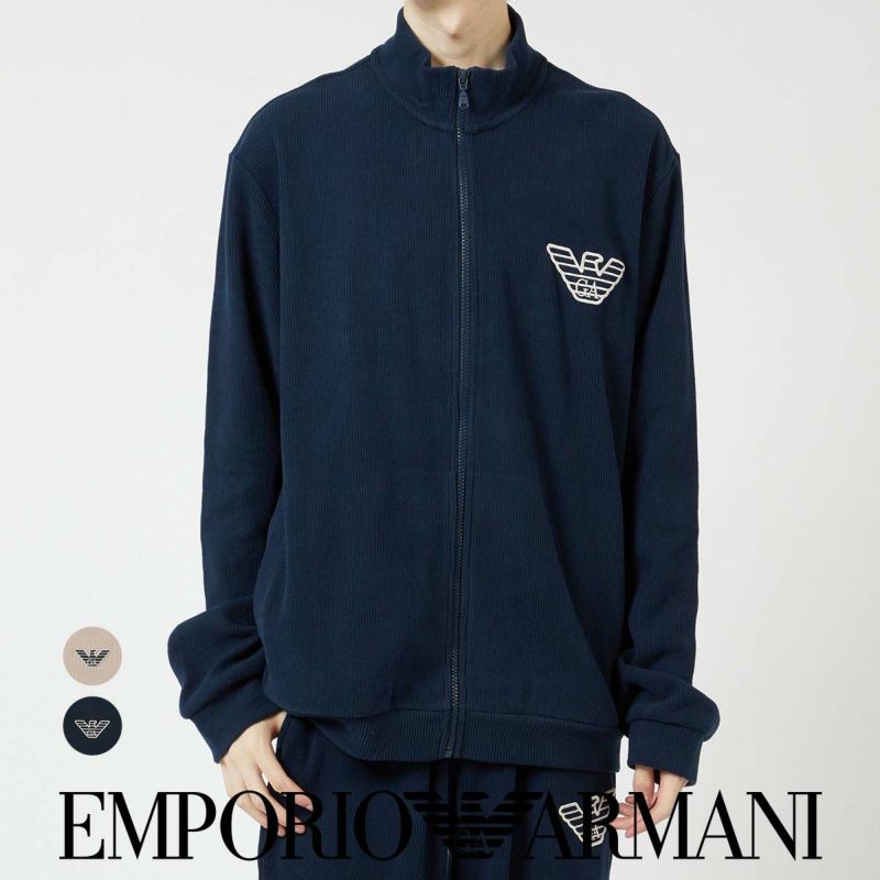 EMPORIOARMANIエンポリオアルマーニCORDUROYFLEECEBLOUSONコーデュロイフリースフルジップジャケットメンズ男性EUサイズプレゼント無料ラッピングギフト54085862公式ショップ正規ライセンス商品