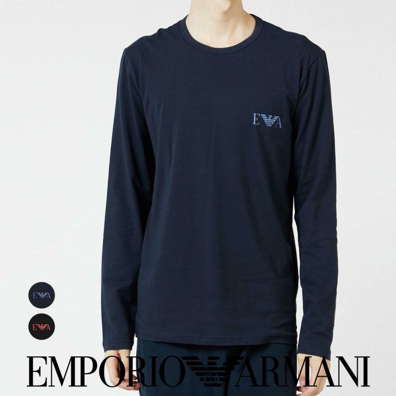 EMPORIO ARMANI エンポリオ アルマーニ BOLD MONOGRAM LONG T-SHIRT