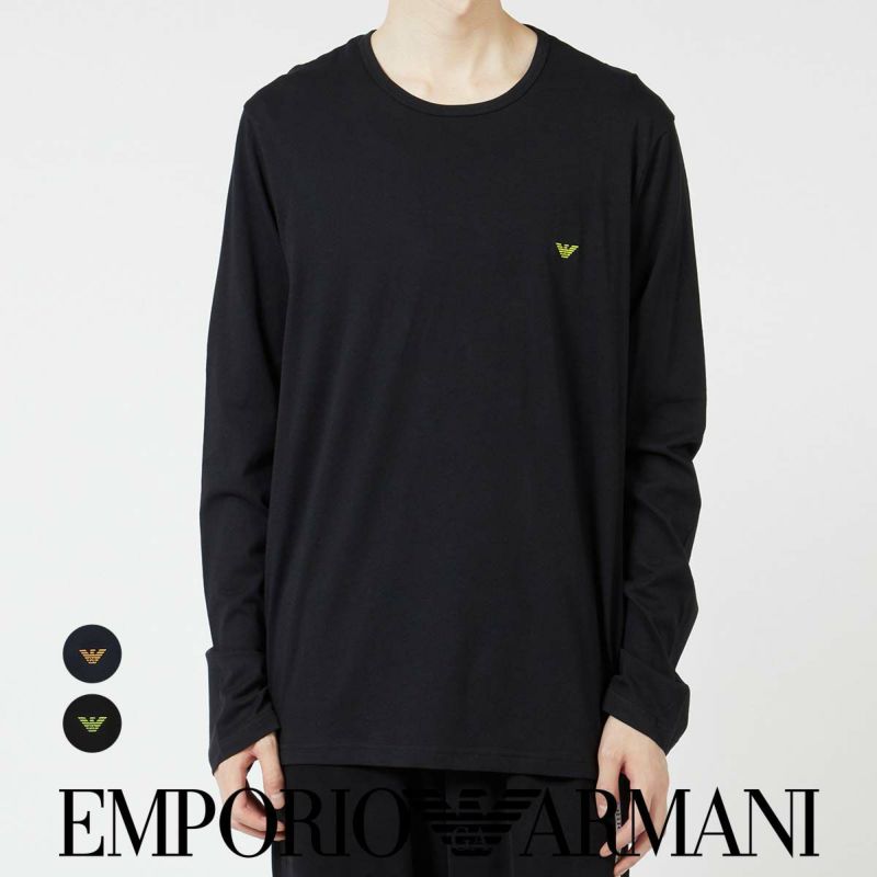 EMPORIO ARMANI EA7 長袖シャツ ブラック Lサイズ