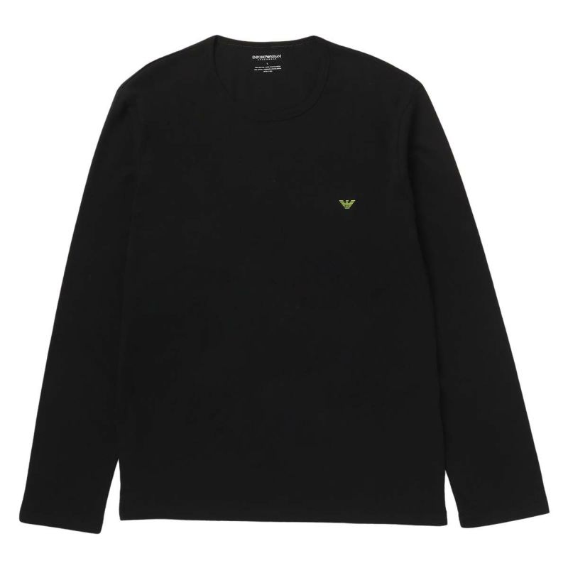 EMPORIO ARMANI エンポリオ アルマーニ PURE COTTON LONG T-SHIRT コットン100％ クルーネック 長袖 Tシャツ  EUサイズ メンズ 54087223