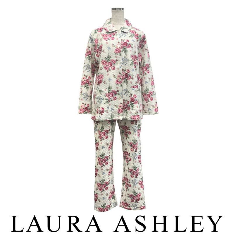 LAURA ASHLEY ローラアシュレイ チューリップス バンチェッドロージズ柄 レディース パジャマ 女性 婦人 プレゼント ギフト 公式ショップ  正規ライセンス商品 73283262 | 靴下 ソックス 通販のナイガイ公式オンラインショップ