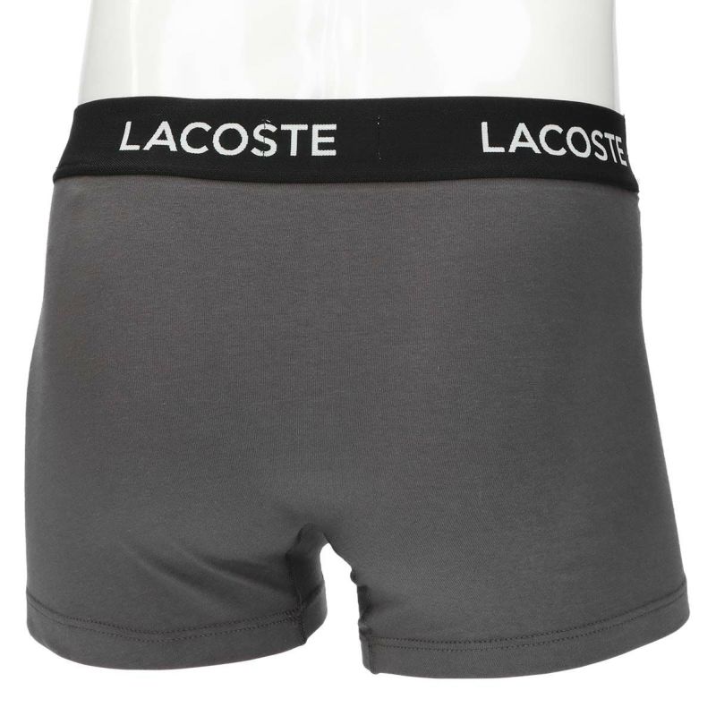 LACOSTE ラコステ TRUNK COTTON トランクコットン ボクサーパンツ 前閉じ 日本サイズ メンズ 53135998