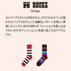 HappySocksハッピーソックスStripe（ストライプ）クルー丈ソックス靴下ユニセックスメンズ＆レディースプレゼント無料ラッピングギフト10201104