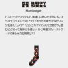 HappySocksハッピーソックスHamburger（ハンバーガー）クルー丈ソックス靴下ユニセックスメンズ＆レディースプレゼント無料ラッピングギフト10201108