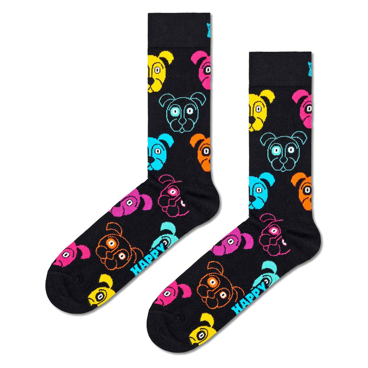 Happy Socks Dog ( ドッグ ) クルー丈 ソックス ユニセックス 10201110