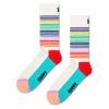 HappySocksハッピーソックスHalfStripe（ハーフストライプ）クルー丈ソックス靴下ユニセックスメンズ＆レディースプレゼント無料ラッピングギフト10231059