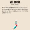 HappySocksハッピーソックスHalfStripe（ハーフストライプ）クルー丈ソックス靴下ユニセックスメンズ＆レディースプレゼント無料ラッピングギフト10231059