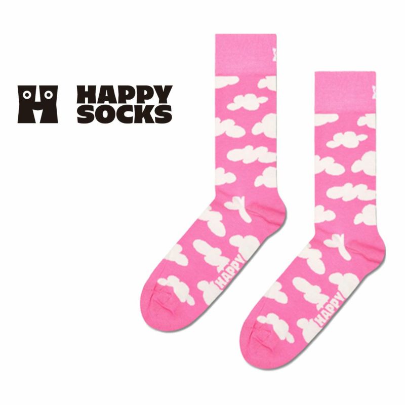 HappySocksハッピーソックスCloudy（クラウディ）クルー丈ソックス靴下ユニセックスメンズ＆レディスプレゼント無料ラッピングギフト10231066