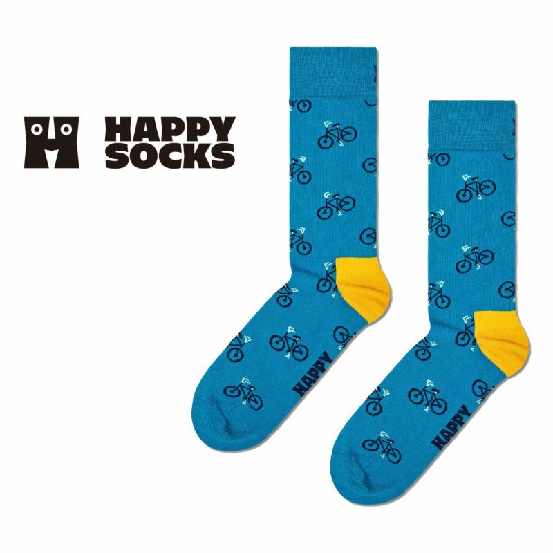 HappySocksハッピーソックスBike（バイク）クルー丈ソックス靴下ユニセックスメンズ＆レディースプレゼント無料ラッピングギフト10231076