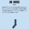 HappySocksハッピーソックスBugs（バグ）クルー丈ソックス靴下ユニセックスメンズ＆レディースプレゼント無料ラッピングギフト10231083