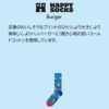 HappySocksハッピーソックスBurger（バーガー）クルー丈ソックス靴下ユニセックスメンズ＆レディースプレゼント無料ラッピングギフト10231111