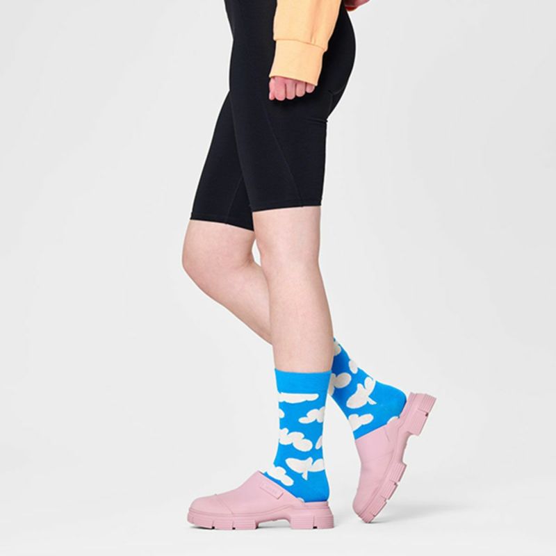 HappySocksハッピーソックスCloudy（クラウディ）クルー丈ソックス靴下ユニセックスメンズ＆レディスプレゼント無料ラッピングギフト10231134