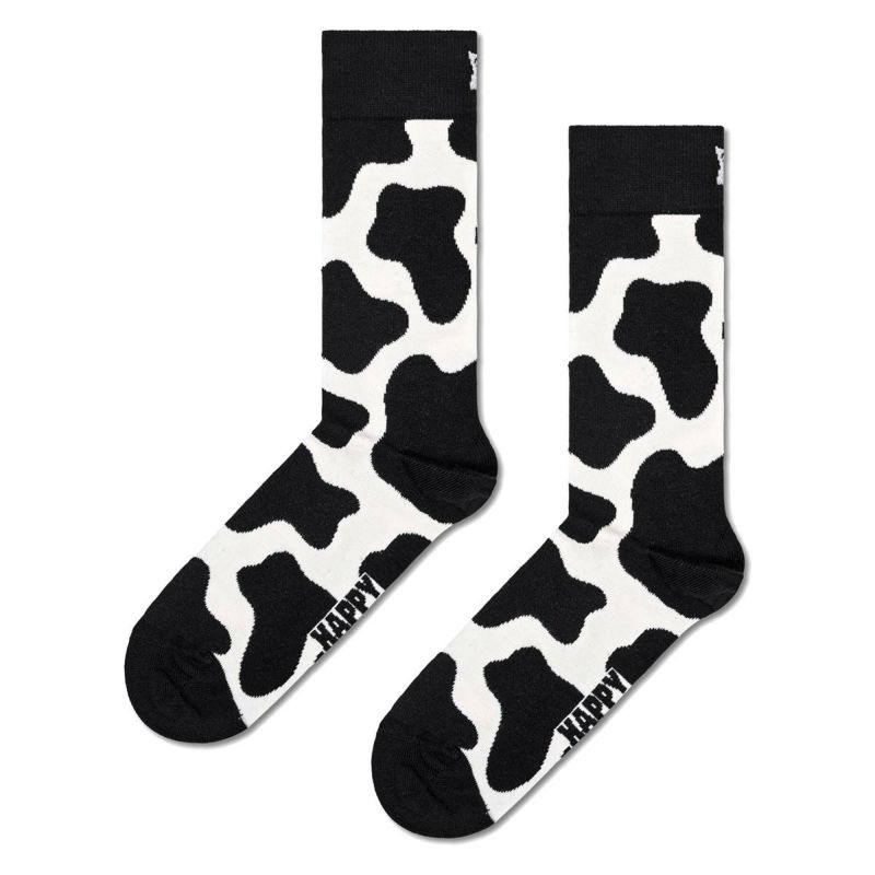 HappySocksハッピーソックスCow（カウ）クルー丈ソックス靴下ユニセックスメンズ＆レディスプレゼント無料ラッピングギフト10231133