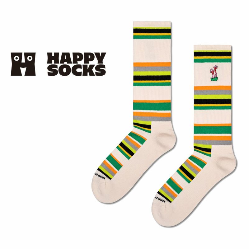 HappySocksハッピーソックスAlwaysGrow（オールウェイズグロウ）クルー丈ソックス靴下ユニセックスメンズ＆レディースプレゼント無料ラッピングギフト10231144