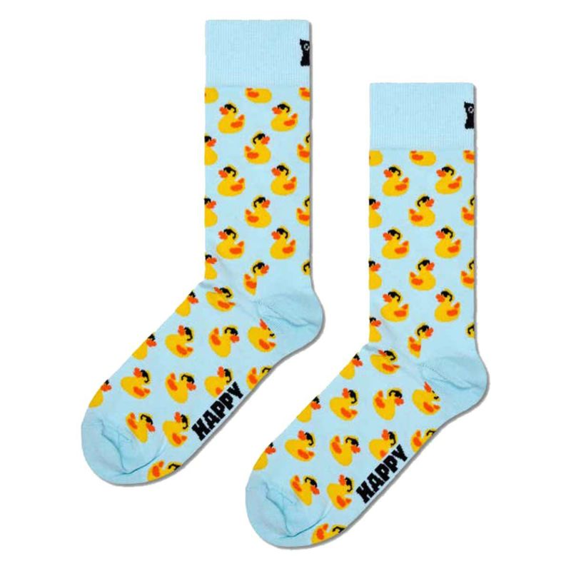 HappySocksハッピーソックスRubberDuck（ラバーダック）クルー丈ソックス靴下ユニセックスメンズ＆レディースプレゼント無料ラッピングギフト10231181