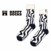 HappySocksハッピーソックスPsychedelicZebra（サイケデリックゼブラ）クルー丈ソックス靴下ユニセックスメンズ＆レディースプレゼント無料ラッピングギフト10231148