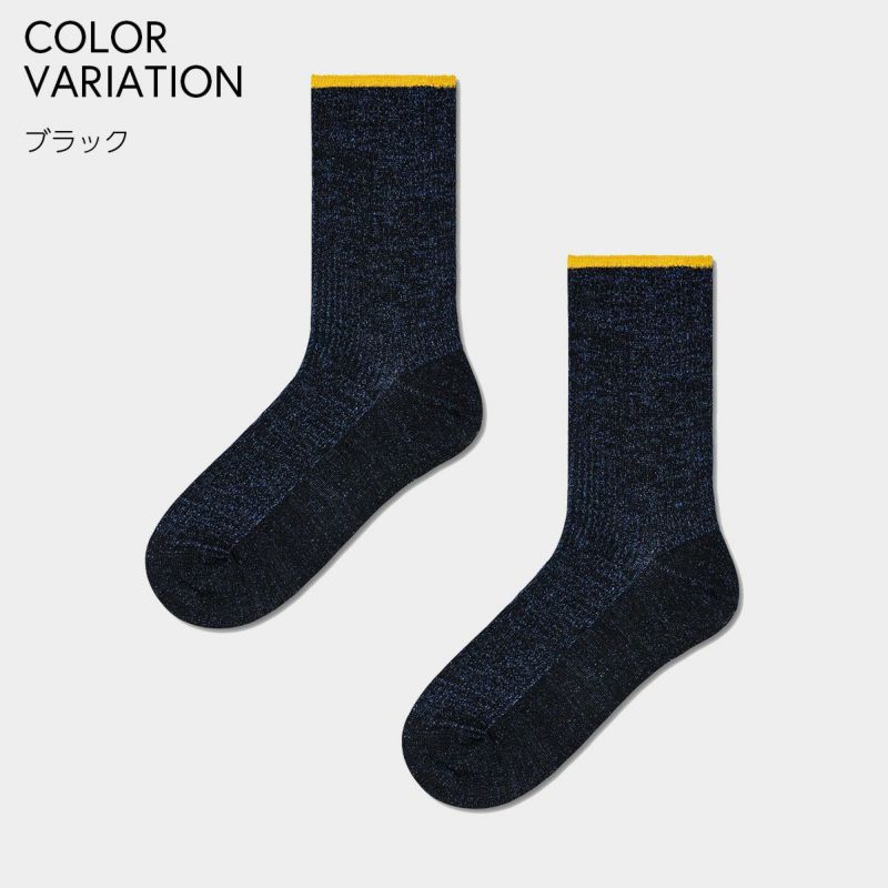 HappySocksハッピーソックスMariona（マリオナ）HYSTERIAヒステリアクルー丈ソックス靴下ユニセックスレディース10236016