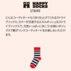 HappySocksハッピーソックスSTRIPE（ストライプ）子供クルー丈ソックス靴下KIDSジュニアキッズ12201107