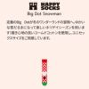 HappySocksハッピーソックスBigDotSnowman（ビッグドットスノーマン）クルー丈ソックス靴下ユニセックスメンズ＆レディースプレゼント無料ラッピングギフト10231056