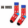 HappySocksハッピーソックスAllIWantForChristmas（オールアイウォンフォークリスマス）クルー丈ソックス靴下ユニセックスメンズ＆レディースプレゼント無料ラッピングギフト10231158