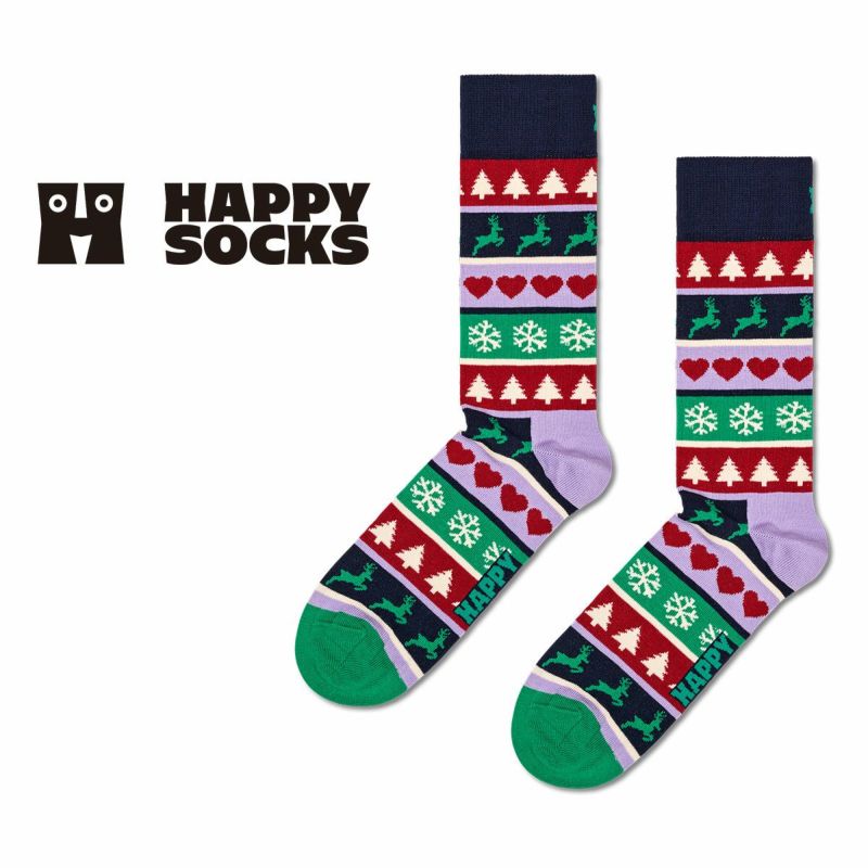 Happy Socks ハッピーソックス Christmas Stripe(クリスマス