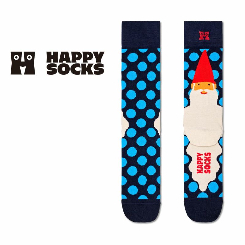 HappySocksハッピーソックスSanta'sBeard（サンタビアード）クルー丈ソックス靴下ユニセックスメンズ＆レディースプレゼント無料ラッピングギフト10231175