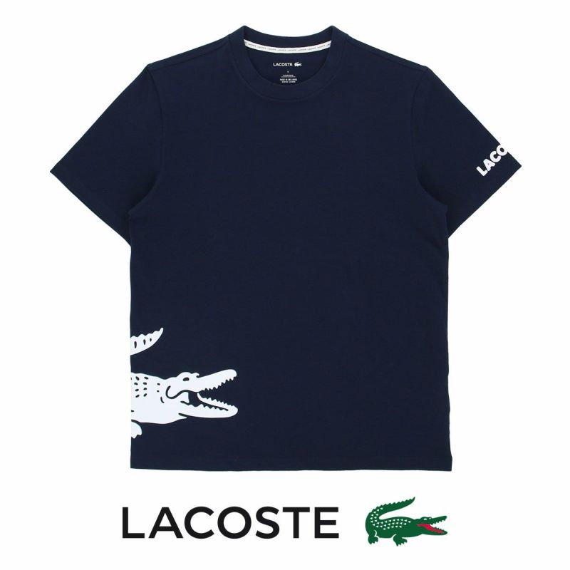 LACOSTE ラコステ CROCO PRINT T-SHIRTS クロコプリント クルーネック