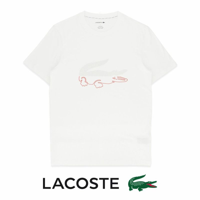 LACOSTE ラコステ CROCO PRINT T-SHIRTS グラフィカルクロコ クルー