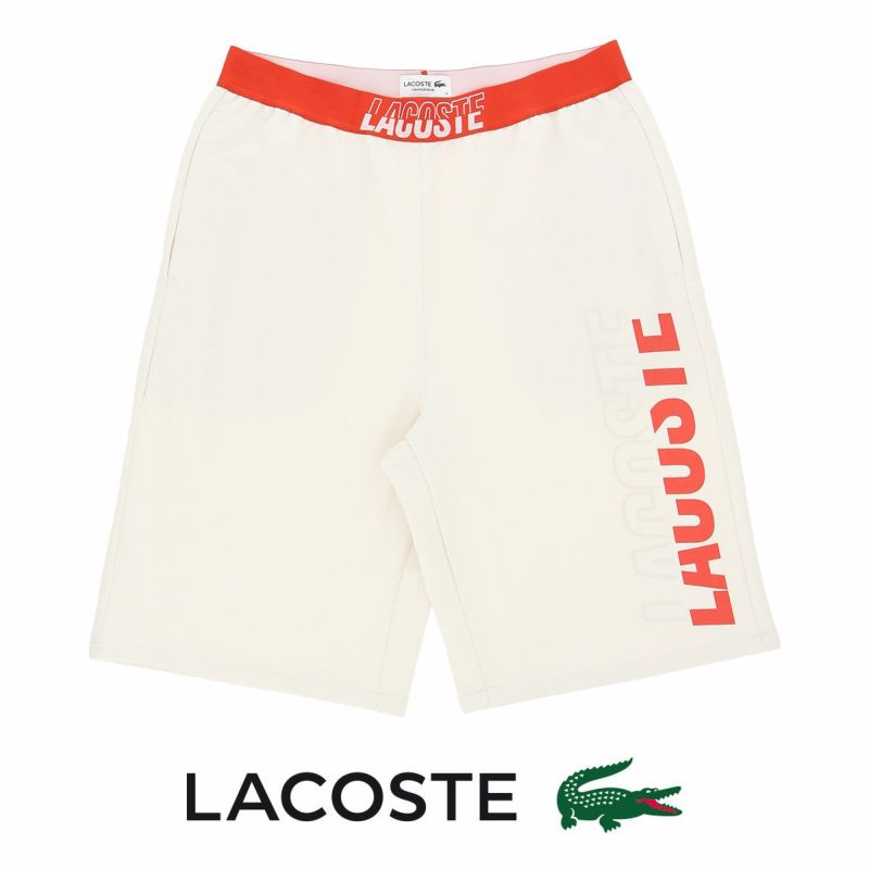 LACOSTE ラコステ LOGO SHORTS グラフィカルネームロゴ サイドポケット付き ハーフパンツ ショートパンツ ラウンジウェア EUサイズ  男性 メンズ プレゼント ギフト 正規ライセンス商品 ブランド 53135960 | 靴下 ソックス 通販のナイガイ公式オンラインショップ