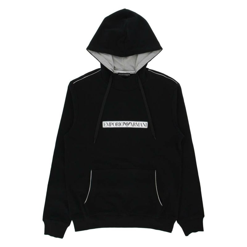 EMPORIO ARMANI エンポリオ アルマーニ BRUSHED TERRY PO HOODIE