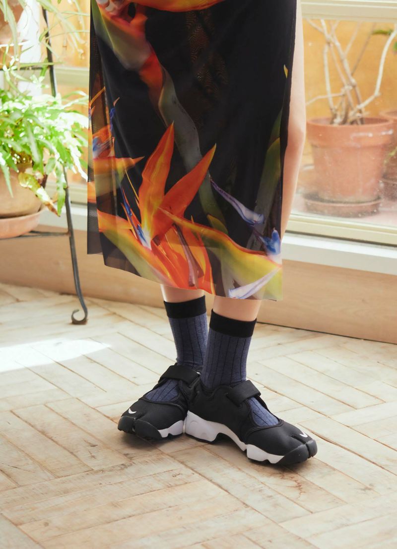 NAIGAISTYLEナイガイスタイル日本製フェイクリブタビクルー丈レディースソックス靴下女性婦人プレゼントギフト03098218