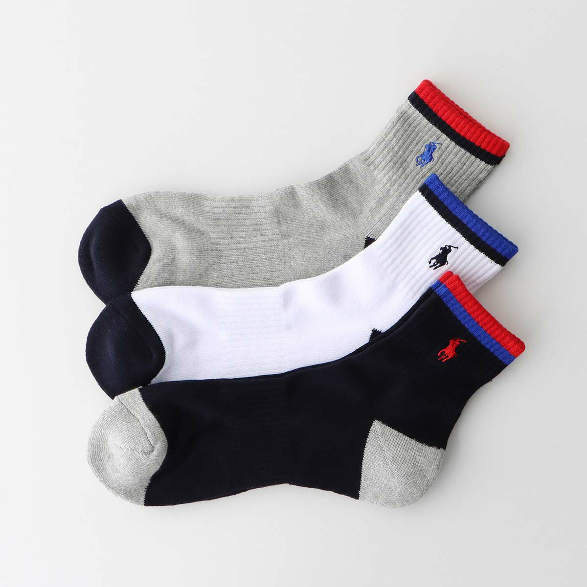 3足セット】POLO RALPH LAUREN 足底パイル アーチサポート ワン