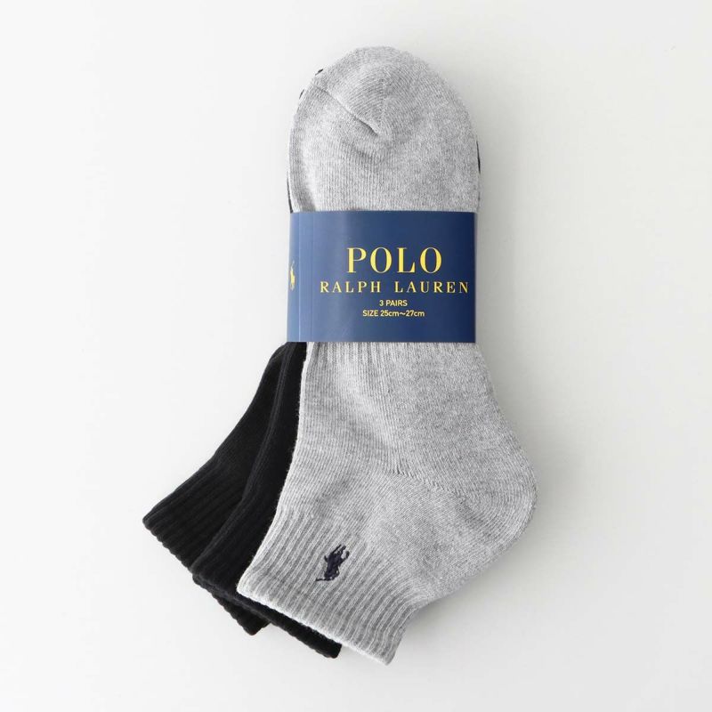 3足セット】POLO RALPH LAUREN ポロ ラルフ ローレン 足底パイル