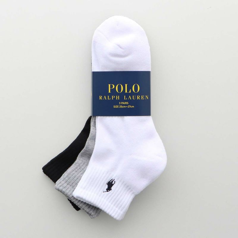 3足セット】POLO RALPH LAUREN ポロ ラルフ ローレン 足底パイル