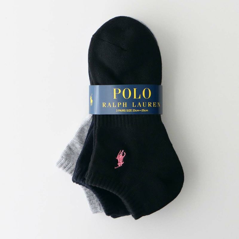 3足セット】POLO RALPH LAUREN ポロ ラルフ ローレン 足底パイル