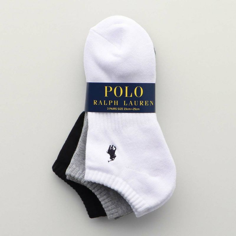 3足セット】POLO RALPH LAUREN ポロ ラルフ ローレン 足底パイル