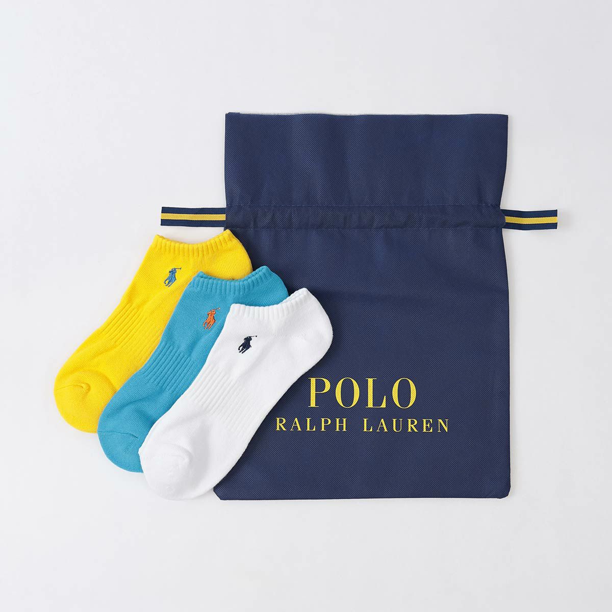 3足セット】POLO RALPH LAUREN 多色 足底パイル ワンポイント